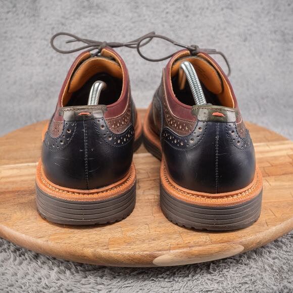 Johnston & Murphy Men's Upton 175th Anniv Leather Wingtip Brogue Oxfords Mens 13 - Picture 4 of 9